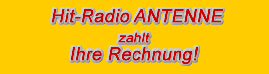 HitRadio Antenne zahlt Ihre TankRechnung. kostenlos